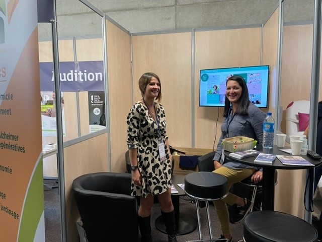 Stand du Salon Séniors Occitanie 2022