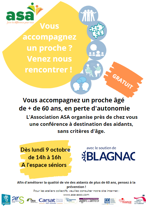 Accompagnement des aidants Blagnac