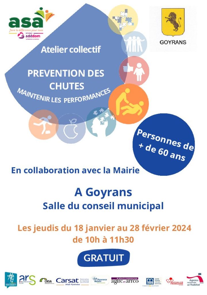 Goyrans 2024 Atelier collectif chute